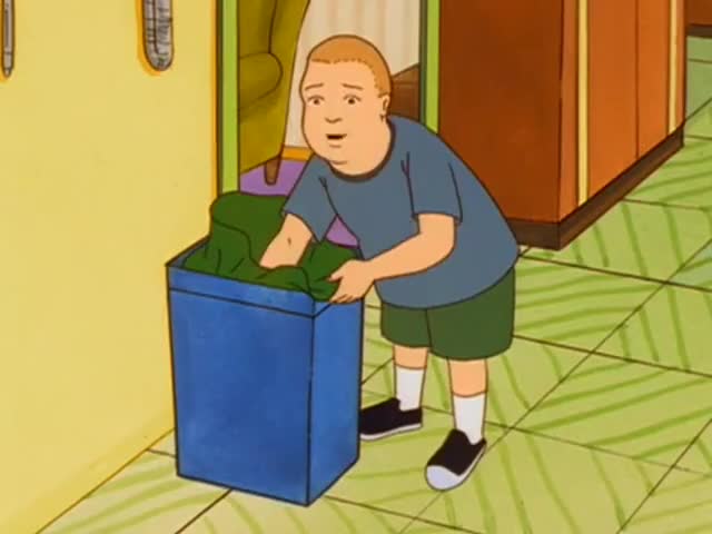 trash king of the hill meme