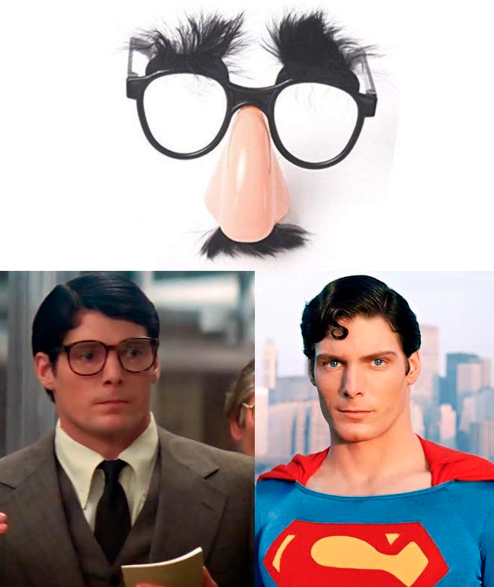 The Clark Kent Effect