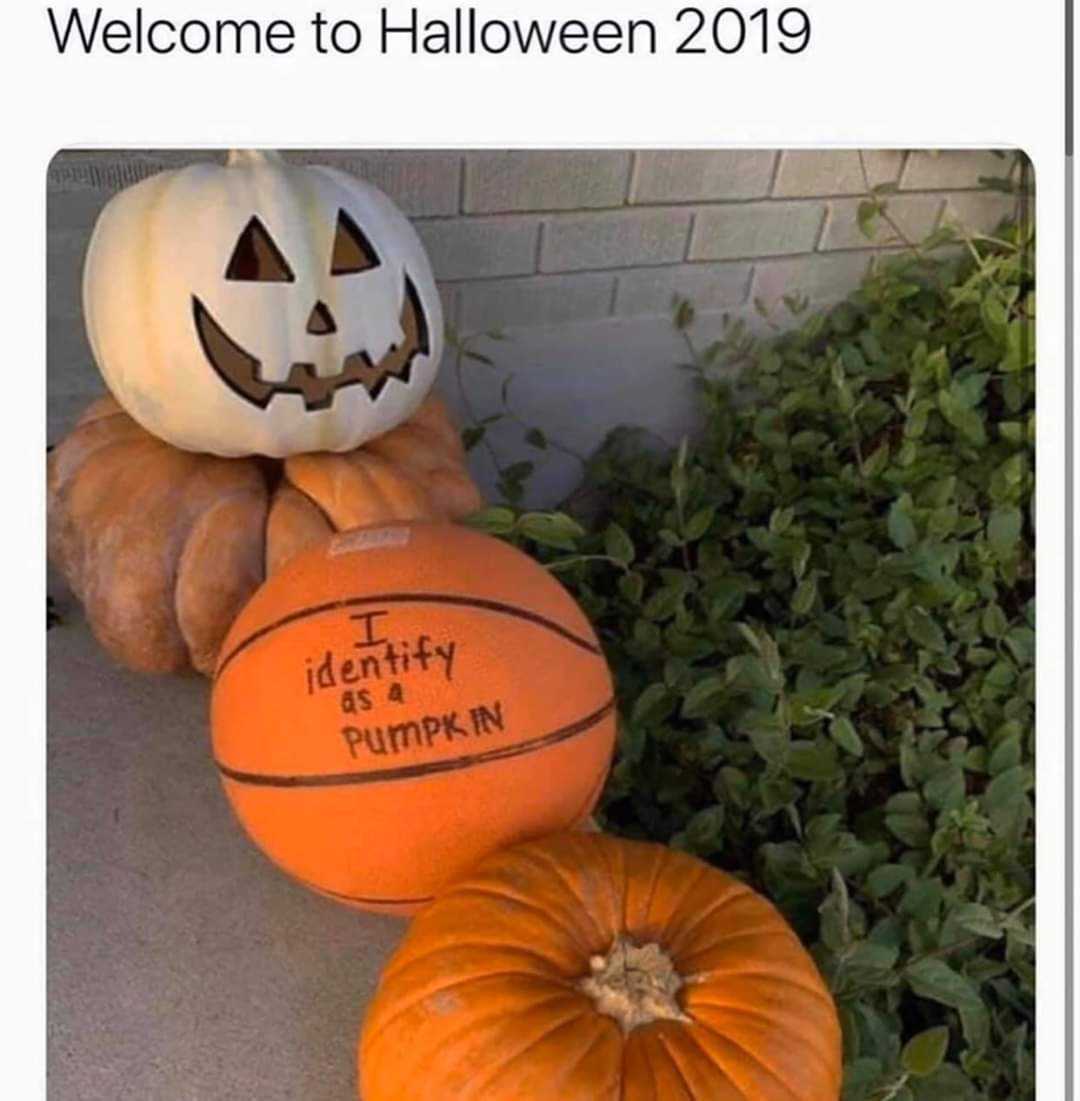 Meme Basketball Pumpkin