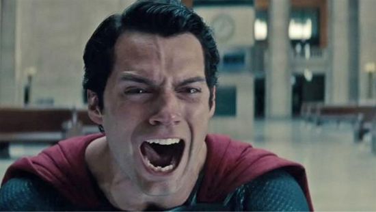 Man of Steel Superman Scream