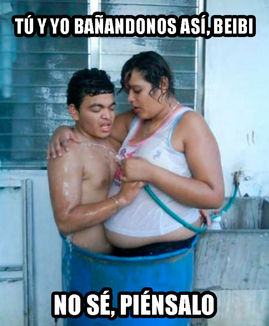 Meme Pareja en Tambor