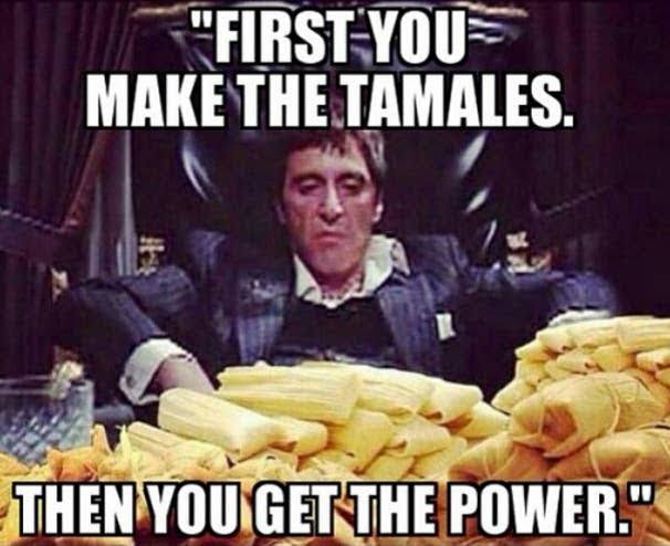 Tamales Meme