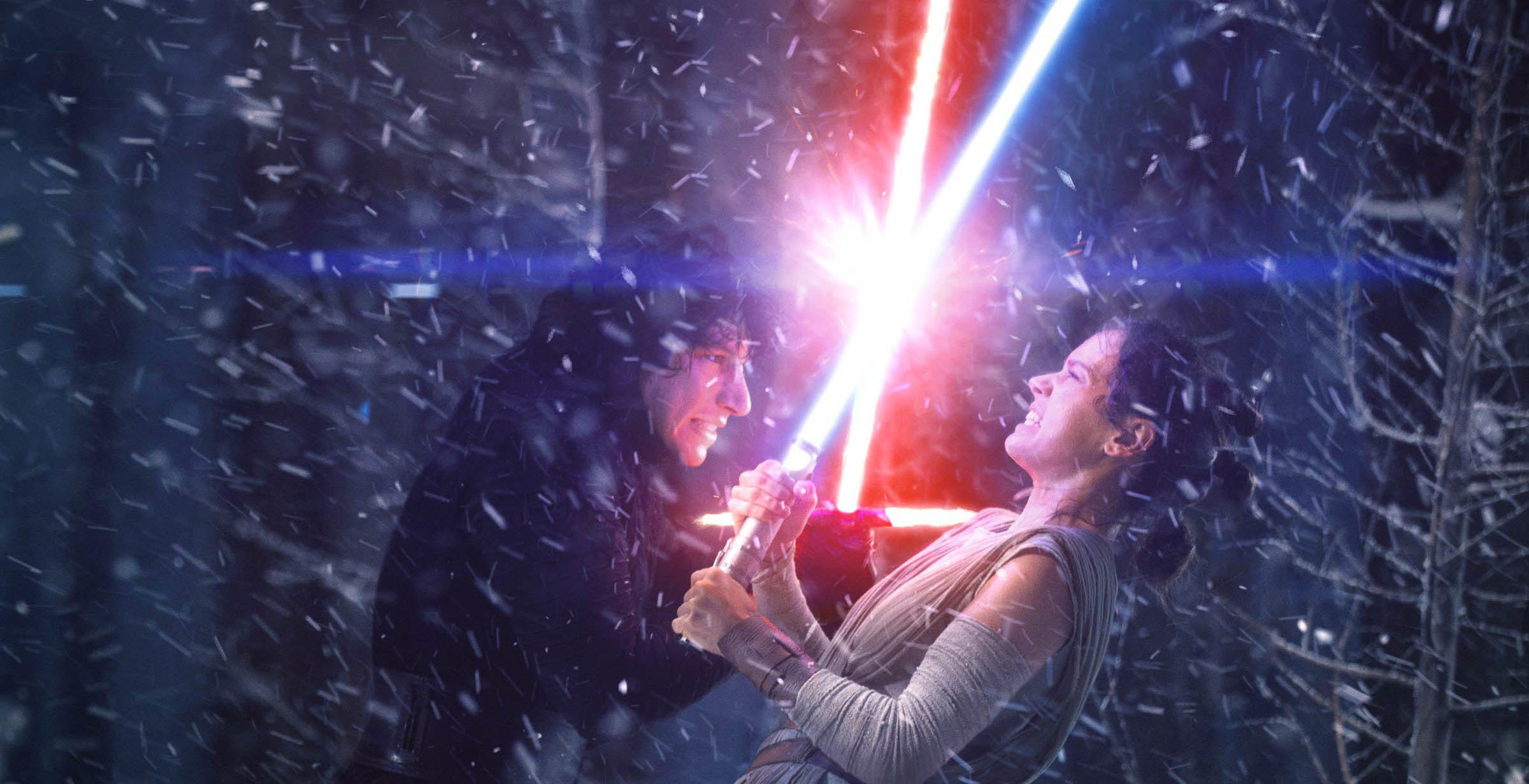 Star Wars The Force Awakens Kylo vs. Rey