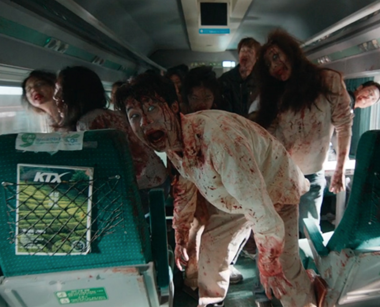 Zombies Train to Busan