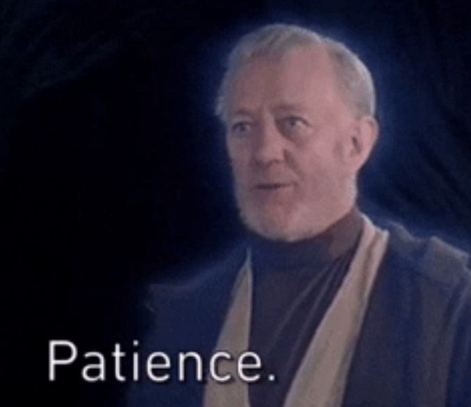 Obi-Wan Kenobi Patience