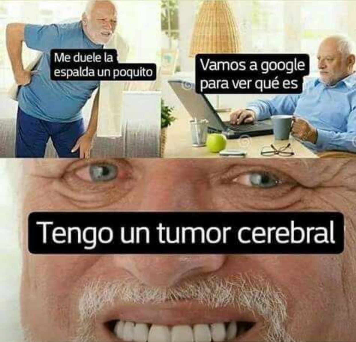 Autodiagnostico google meme