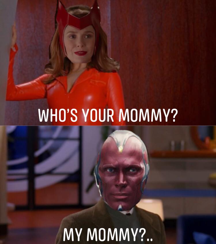 Scarlet Witch WandaVision Meme mommy