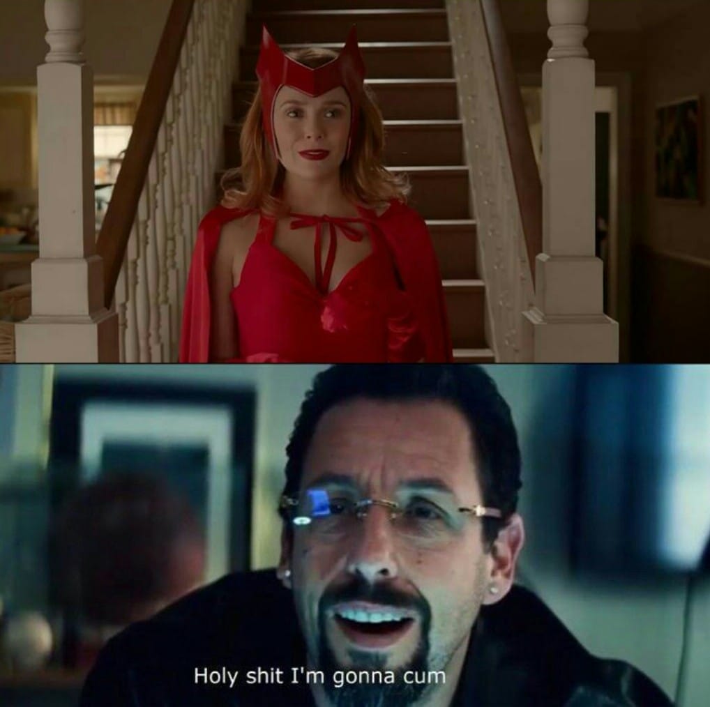 Scarlet Witch WandaVision Meme adam sandler