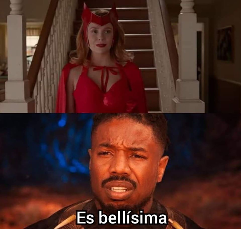 Scarlet Witch WandaVision Meme es bellísima