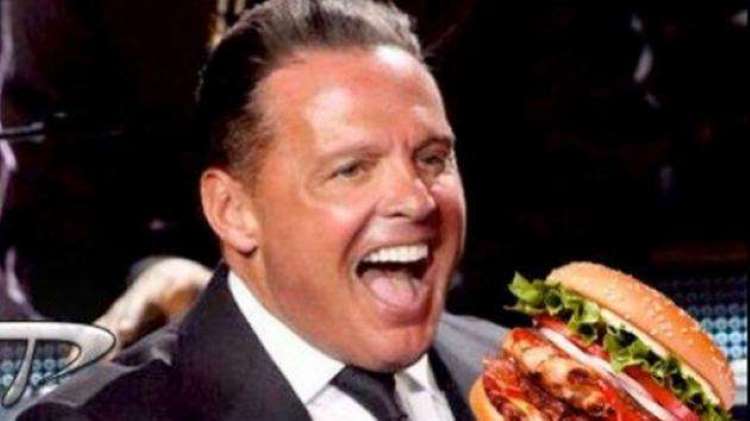 Luis Miguel hamburguesa