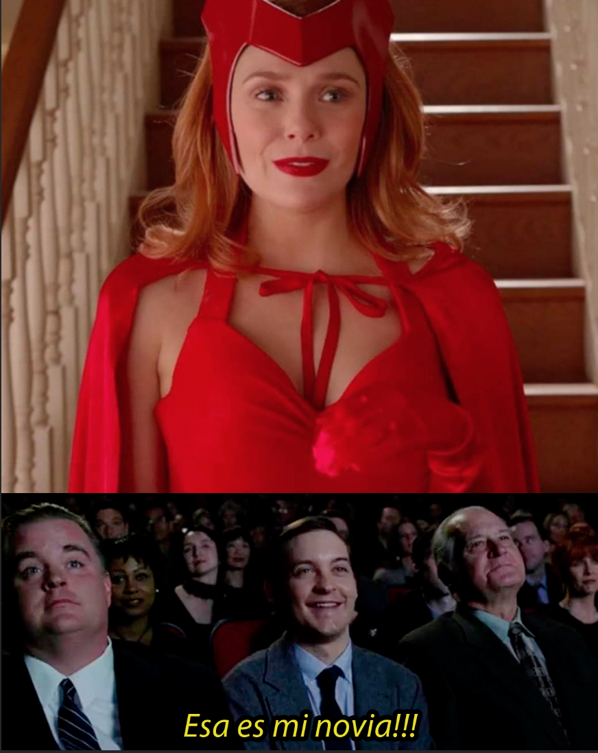 Scarlet Witch WandaVision Meme spiderman