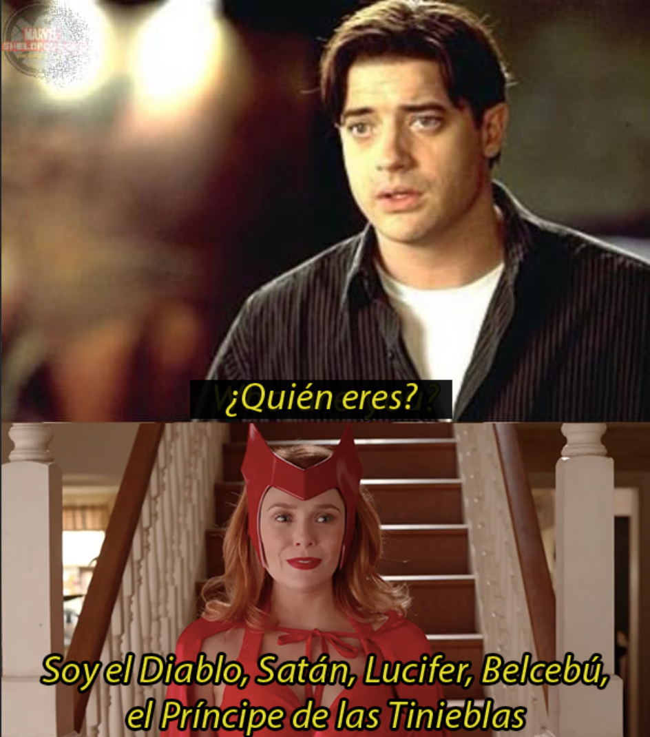 Scarlet Witch WandaVision Meme al diablo con el diablo