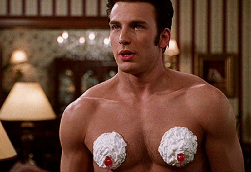 Chris Evans Whipped Cream Not Another Teen Movie