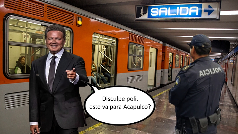 Cover Luis Miguel en el Metro