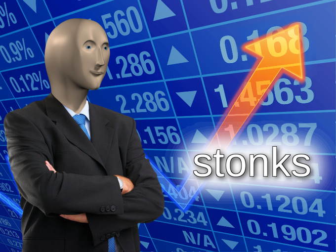 stonks meme