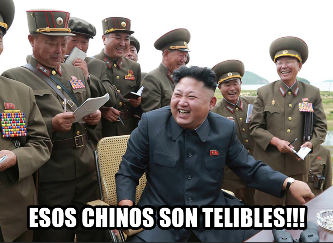 Esos chinos son telibles