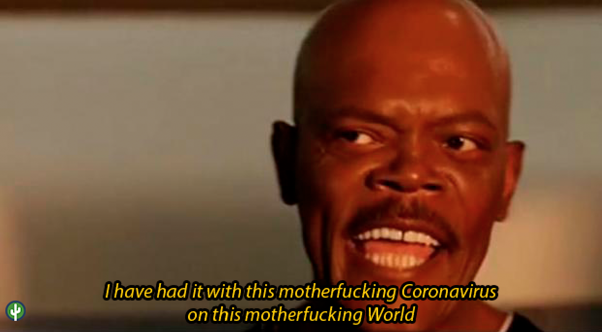 Samuel L Jackson coronavirus meme