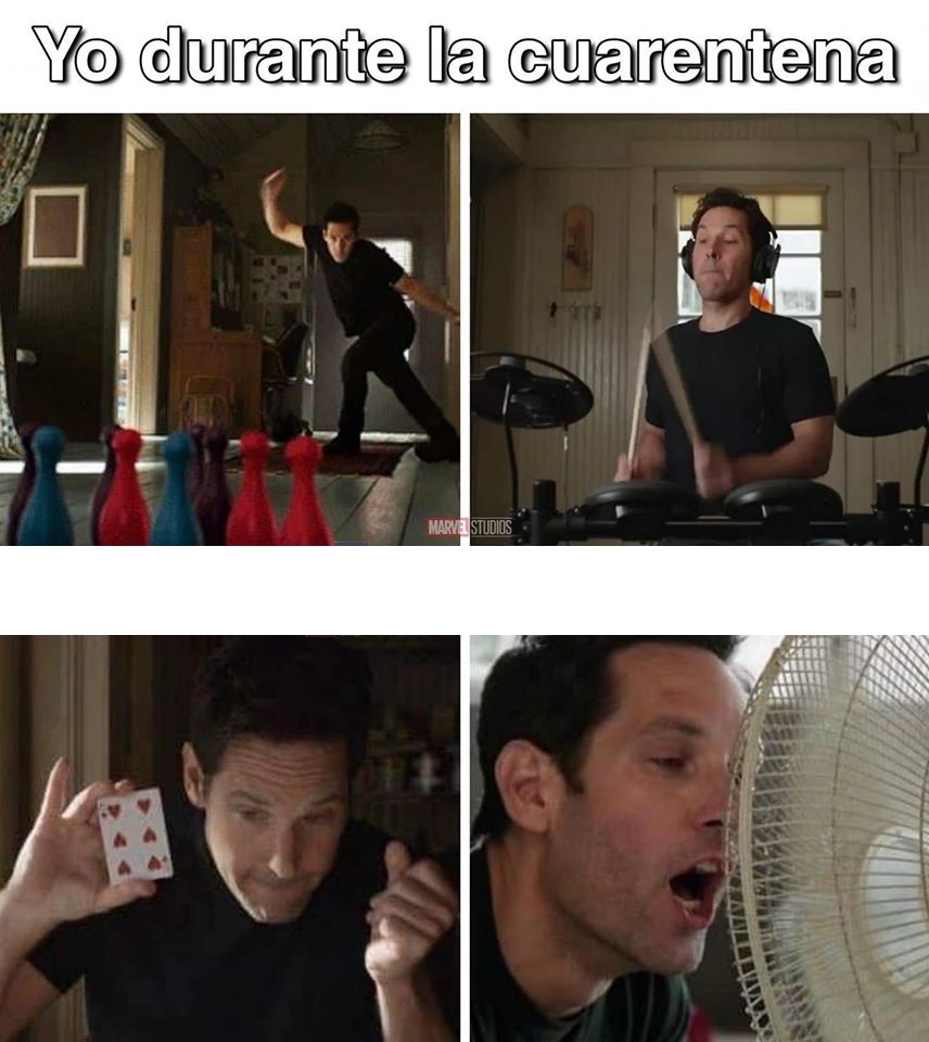 ant-man cuarentena meme