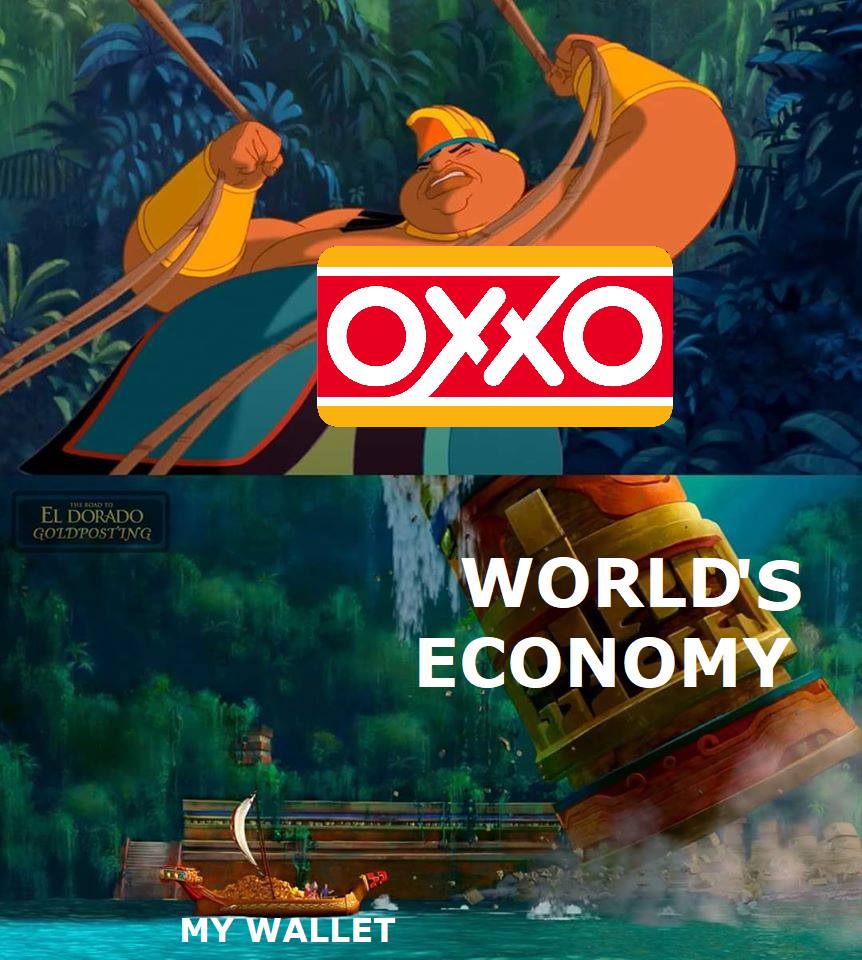 el dorado meme oxxo