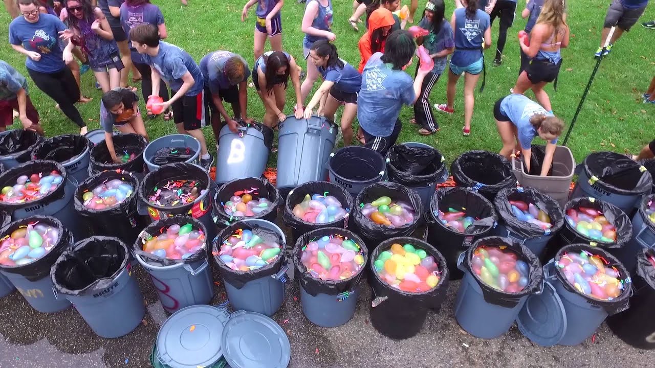 guerra globos de agua