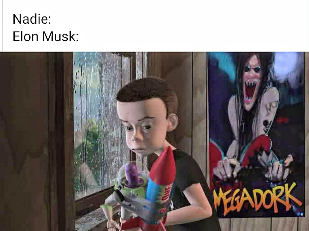 Elon Musk spacex meme toy story