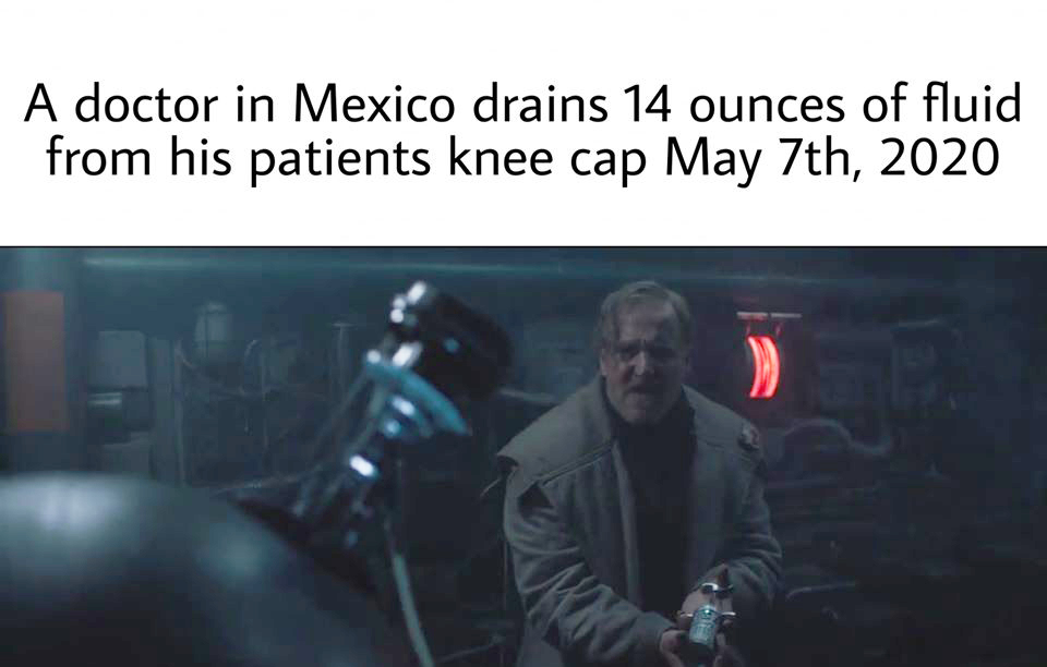 knee liquid meme doctor mexico