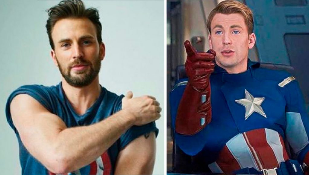 capitan america instagram chris evans