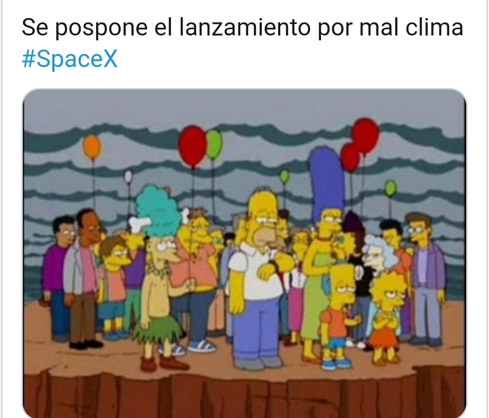 meme spacex simpsons