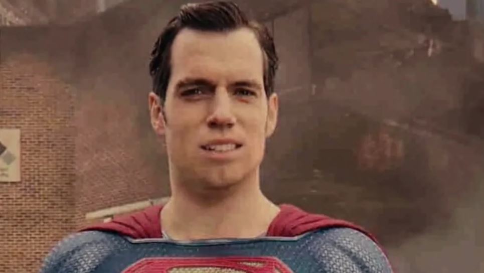 henry cavill justice league face