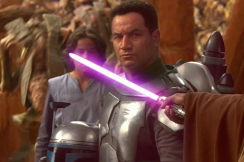 Temuera Morrison Jango Fett Star Wars Attack of the Clones