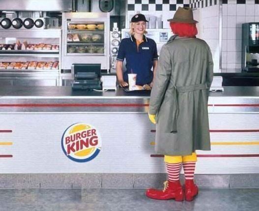 Burger King McDonald's Meme Ronald