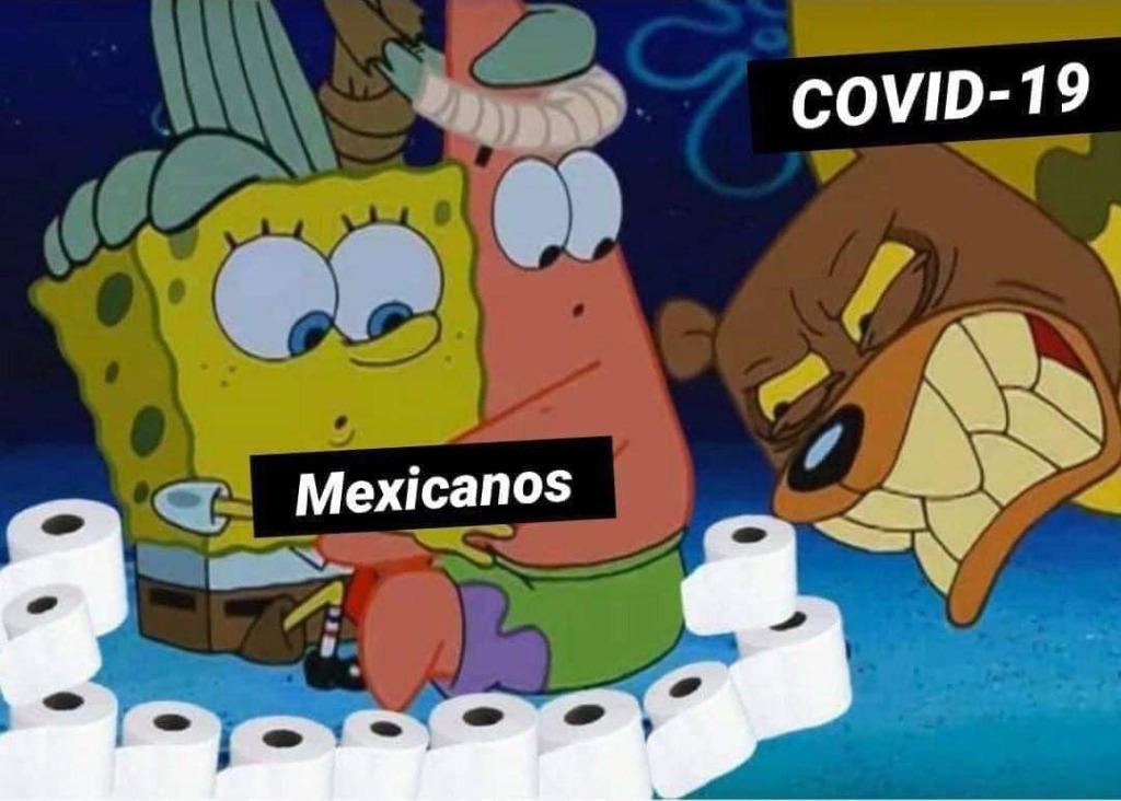 mexicanos covid papel de baño meme