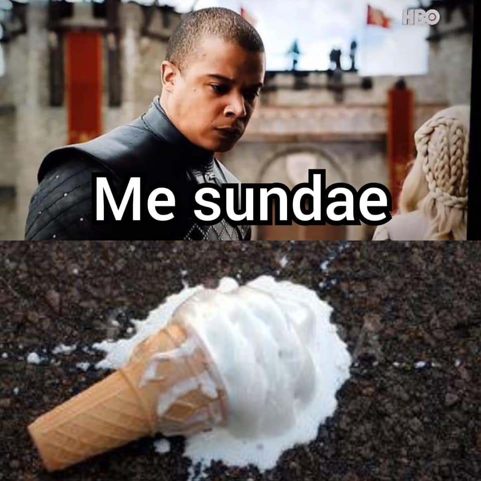 Missandei death ice cream