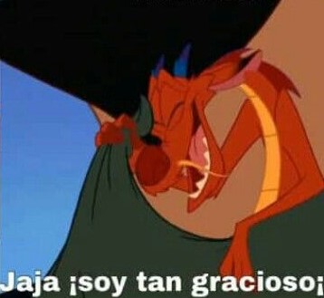 Mushu soy tan gracioso achu Mulan