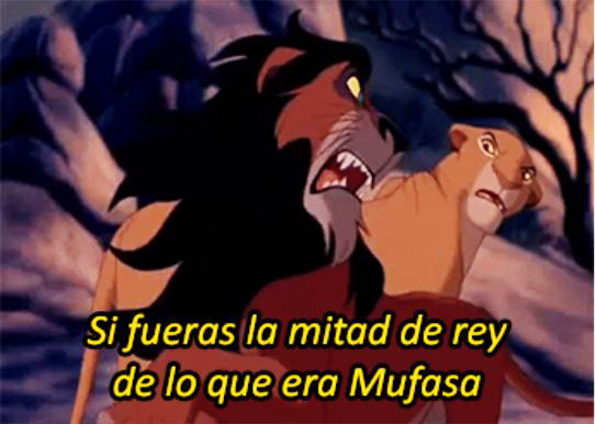 Sarabi Scar Mufasa El Rey León