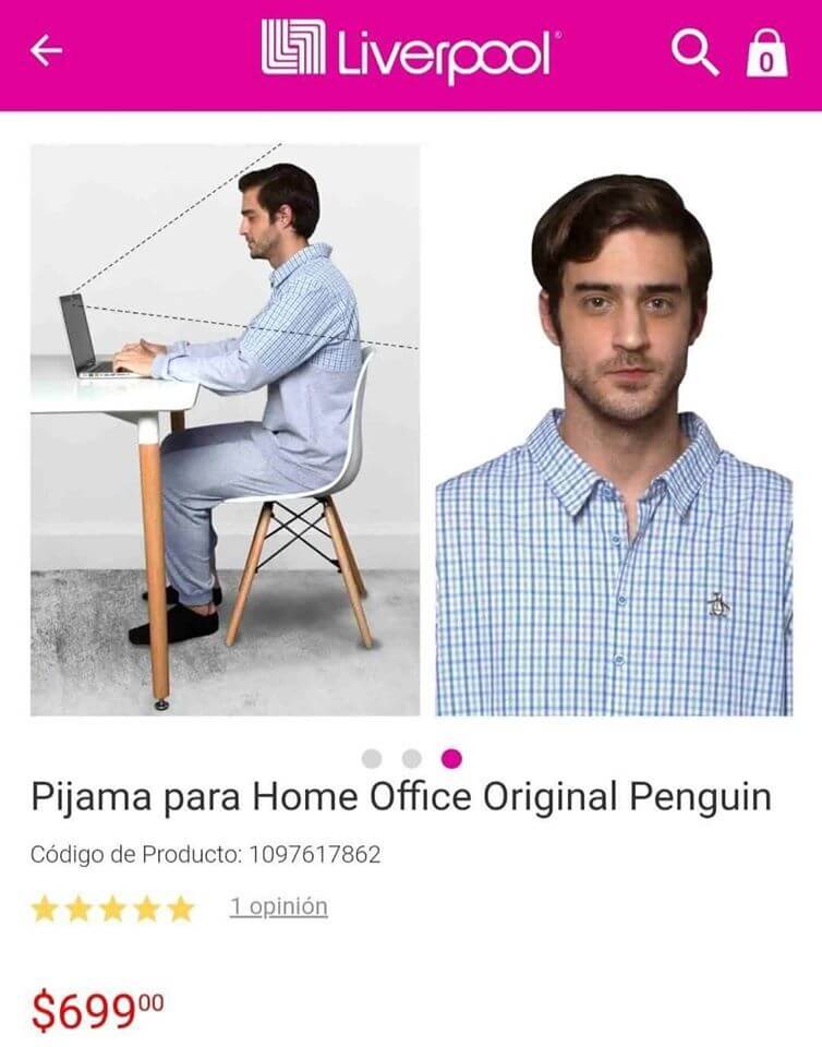 PIJAMA HOME OFFICE DEFORMA I