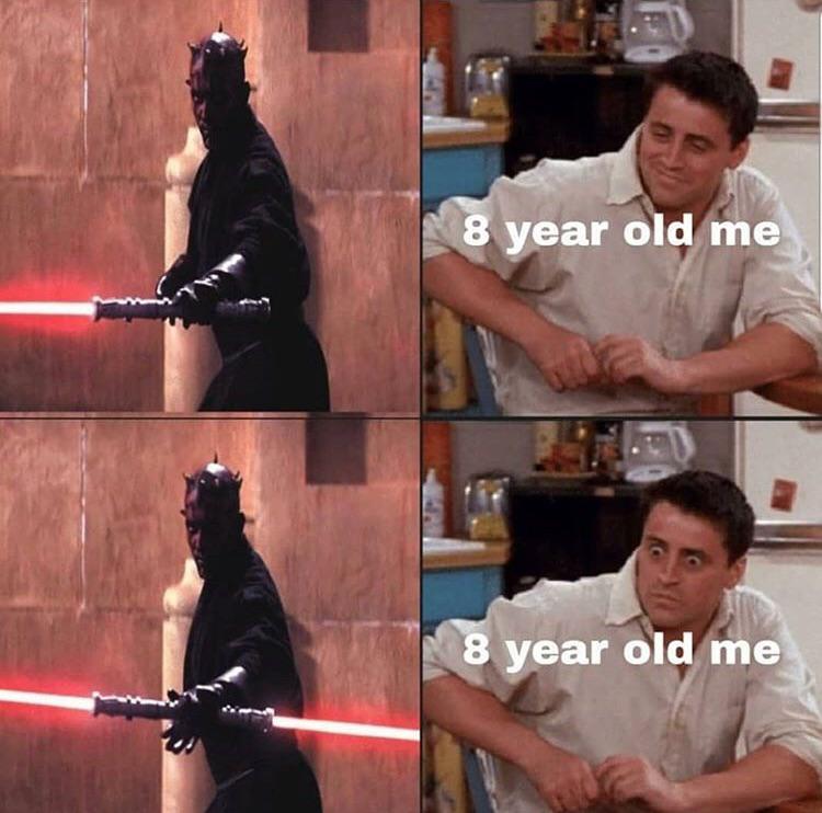 darth maul joey 8 year old me meme