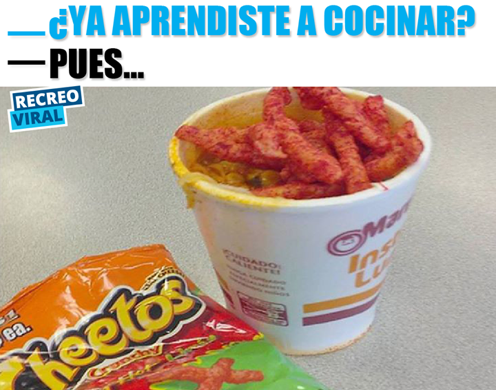 cocinar maruchan meme // nota platillos