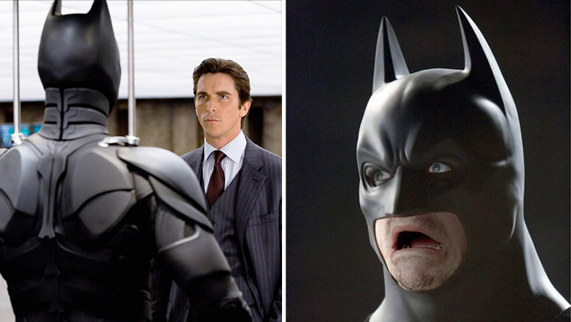 Cover Christian Bale es un mal Batman