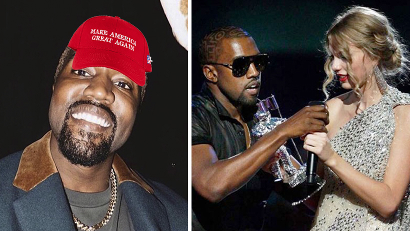 Cover Kanye West 2020 Presidente Taylor Swift