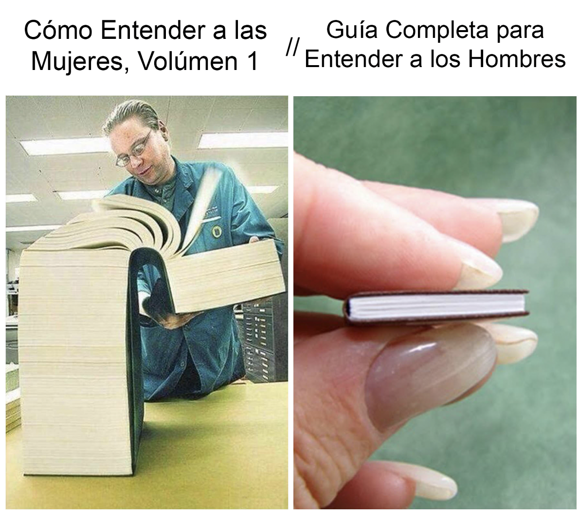 Guía para entender a las mujeres meme