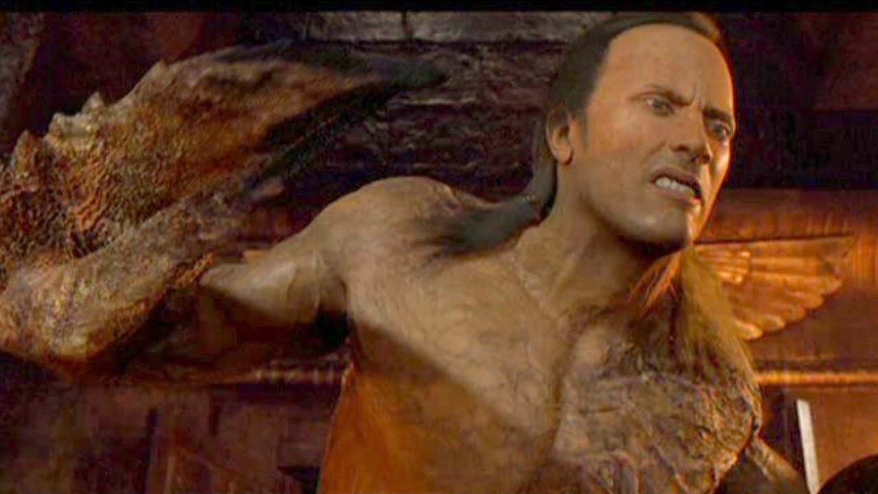 The Rock CGI Scorpion King