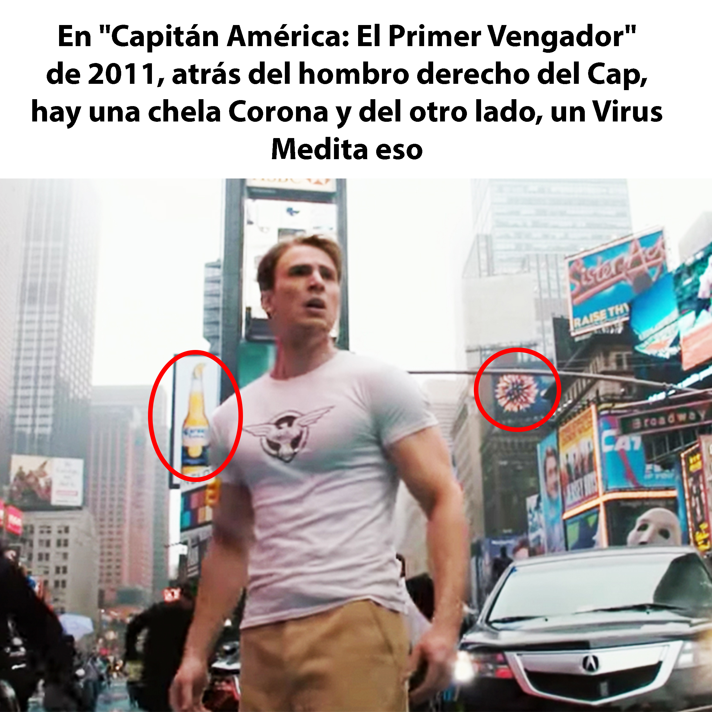 Capitan America Coronavirus Meme