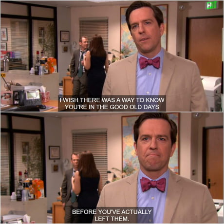 andy the office the good old days