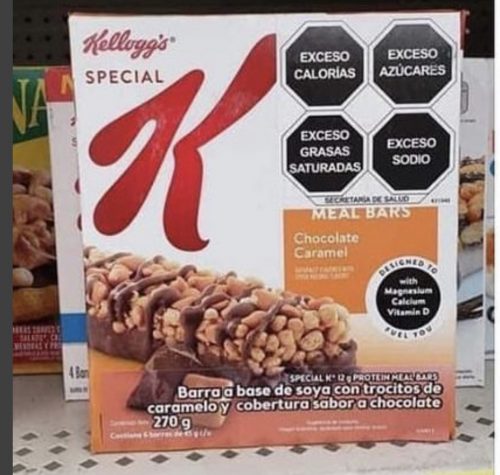 nuevo etiquetado kellogs