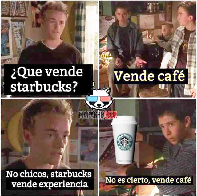 Starbucks experiencia meme