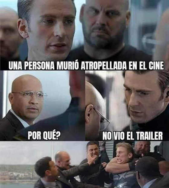 capitán america meme elevador