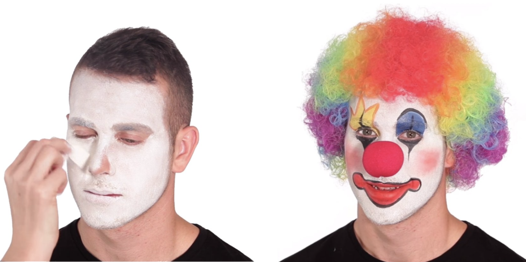 clown makeup meme