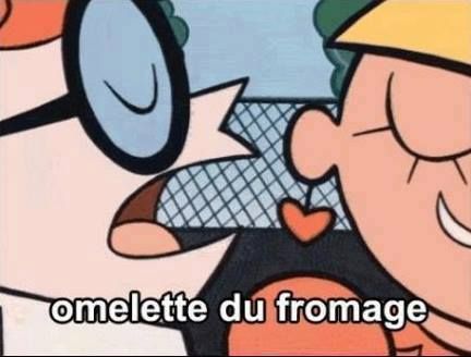 omelette du fromage