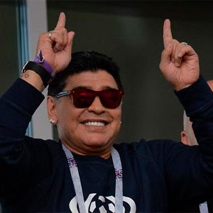 ¿Cuál era el polvo blanco favorito de Maradona?